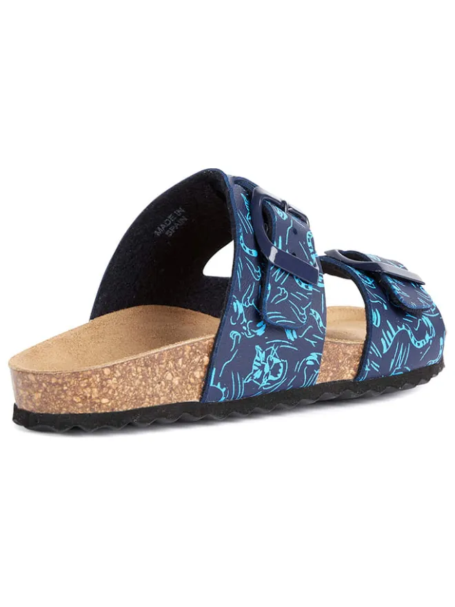 Pantoletten "Ghita" in Blau>Geox