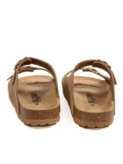 Pantoletten GRANT in braun><noscript><img width=