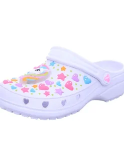 Skechers Clogs & Pantoletten·Pantoletten^Pantoletten HEART CHARMER - UNICORN DELIGHT in white