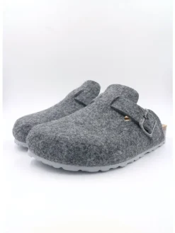 billowy Sandalen & Pantoletten|Hausschuhe^Pantoletten HOME FANTASY in grau