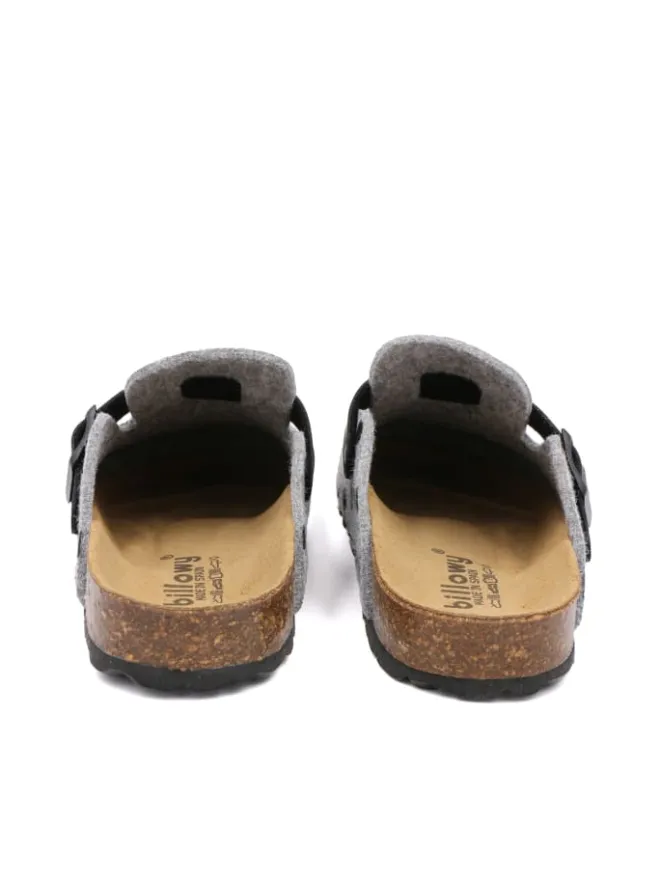 billowy Clogs & Pantoletten·Pantoletten^Pantoletten HOME FANTASY in grau