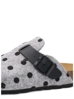 billowy Clogs & Pantoletten·Pantoletten^Pantoletten HOME FANTASY in grau