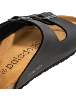 Pantoletten in Basic Matt Schwarz><noscript><img width=