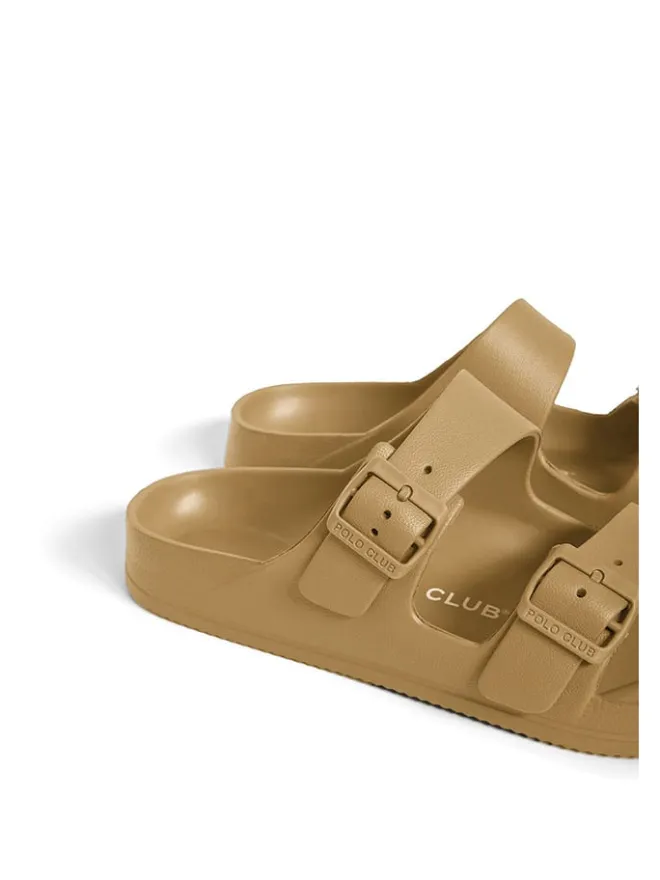 Polo Club Sandalen & Pantoletten^Pantoletten in Beige