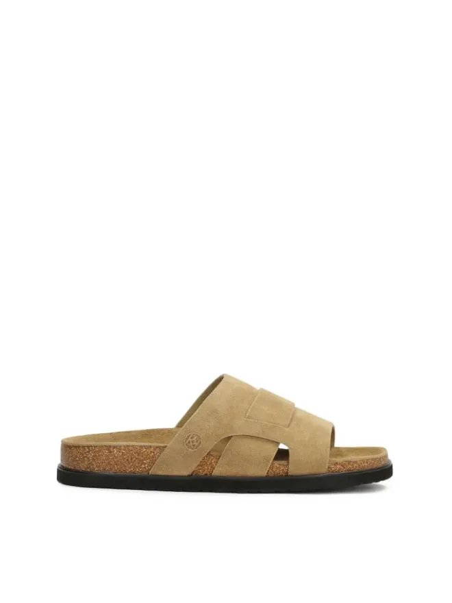 Kazar Sandalen & Pantoletten^Pantoletten in Beige