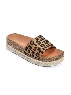 Viagiulia Clogs & Pantoletten^Pantoletten in Beige/ Braun