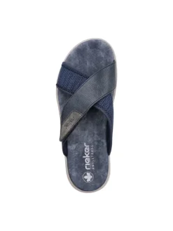 rieker Sandalen & Pantoletten^Pantoletten in Blau