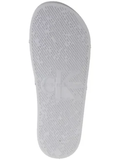 Calvin Klein Hausschuhe|Sandalen & Pantoletten^Pantoletten in Blau/ Weiß