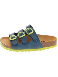 Pantoletten in Blau/Grün>Lico Discount