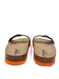 billowy Sandalen & Pantoletten^Pantoletten in Braun
