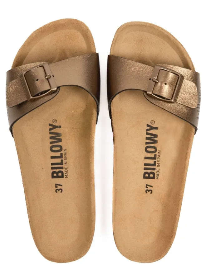 billowy Clogs & Pantoletten^Pantoletten in Braun
