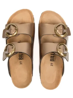 Pantoletten in Braun><noscript><img width=