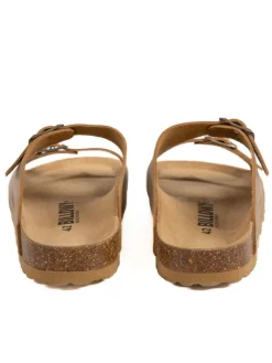 Pantoletten in Braun><noscript><img width=