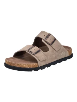 Pantoletten in Braun>rieker Discount