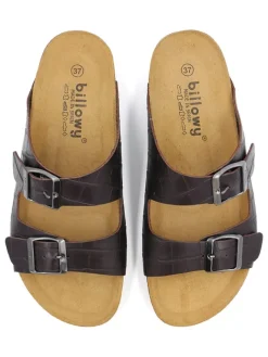 Pantoletten in Braun><noscript><img width=
