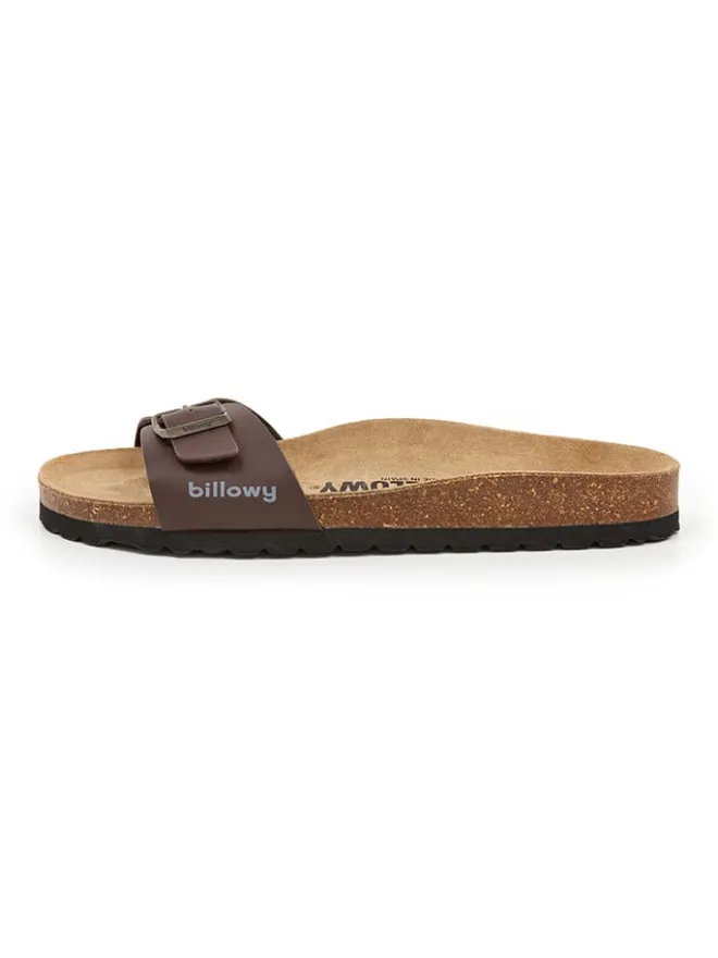 billowy Hausschuhe|Sandalen & Pantoletten^Pantoletten in Braun