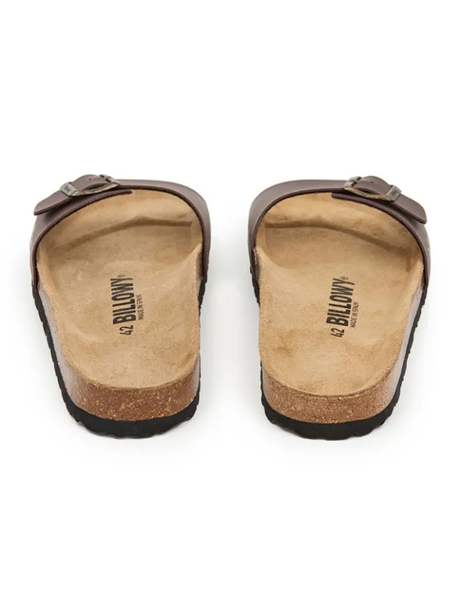 billowy Hausschuhe|Sandalen & Pantoletten^Pantoletten in Braun