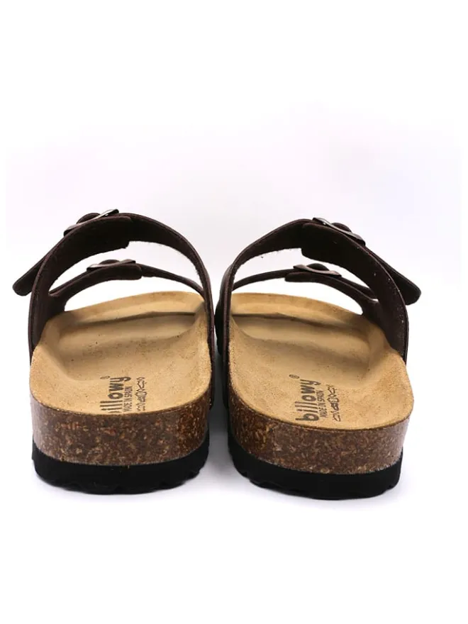 billowy Hausschuhe|Sandalen & Pantoletten^Pantoletten in Braun