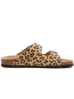 Pantoletten in Braun/ Beige>billowy Hot