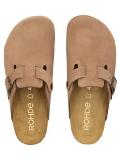 ROHDE Sandalen & Pantoletten^Pantoletten in Camel