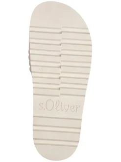 s.Oliver Clogs & Pantoletten^Pantoletten in Creme