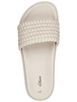 s.Oliver Clogs & Pantoletten^Pantoletten in Creme