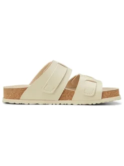 Pantoletten in Creme><noscript><img width=