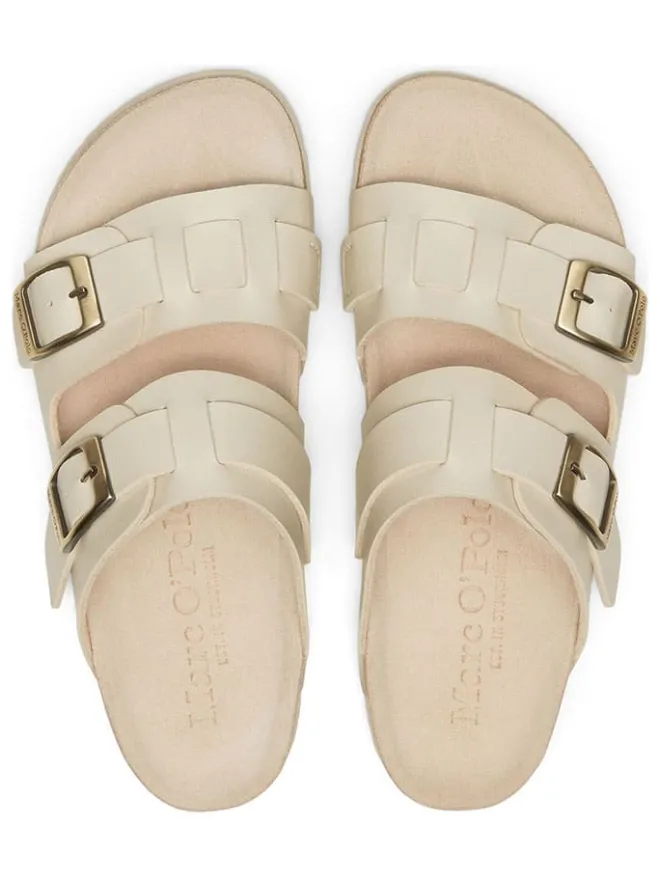 Pantoletten in Creme>Marc O'Polo Shoes Hot