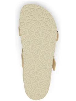 Pantoletten in Creme><noscript><img width=