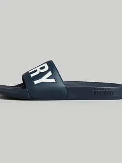 Superdry Hausschuhe|Sandalen & Pantoletten^Pantoletten in Dunkelblau