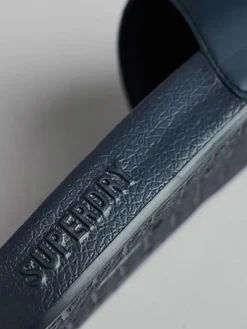 Superdry Hausschuhe|Sandalen & Pantoletten^Pantoletten in Dunkelblau