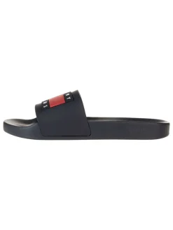 Pantoletten in Dunkelblau>Tommy Hilfiger Outlet