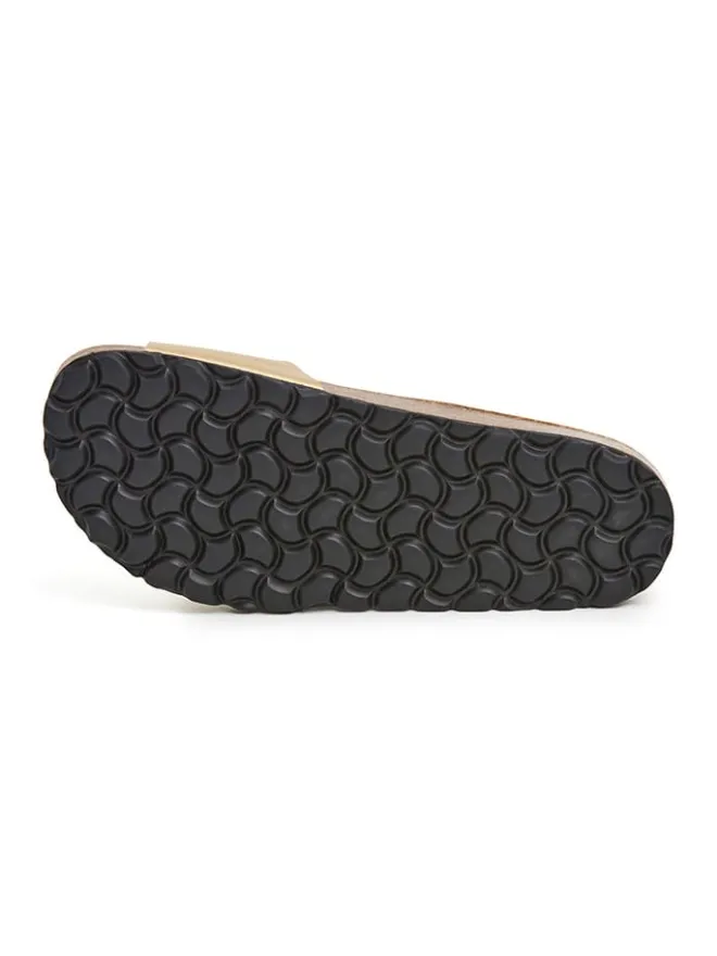 SABOKETS Clogs & Pantoletten^Pantoletten in Gold