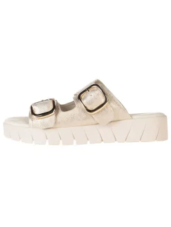 s.Oliver Clogs & Pantoletten^Pantoletten in Gold