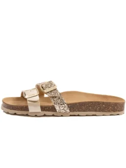 Pantoletten in Gold>billowy Outlet