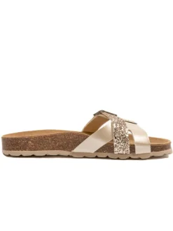 Pantoletten in Gold>billowy Outlet