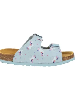 Pantoletten in Hellblau><noscript><img width=