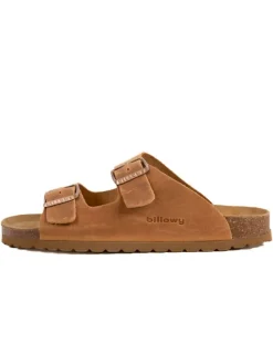 billowy Sandalen & Pantoletten|Hausschuhe^Pantoletten in Hellbraun