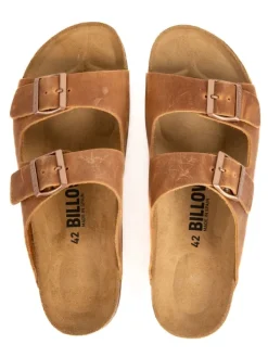 billowy Sandalen & Pantoletten|Hausschuhe^Pantoletten in Hellbraun