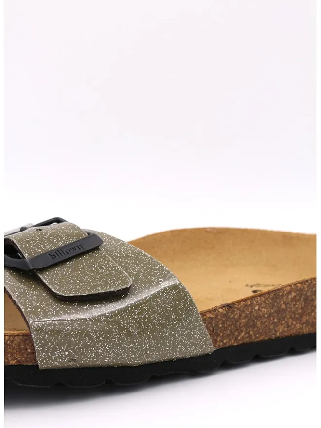 billowy Hausschuhe|Sandalen & Pantoletten^Pantoletten in Khaki