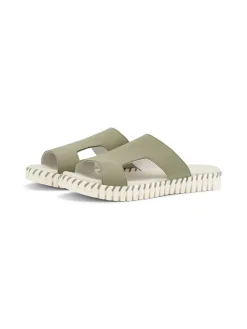Pantoletten in Khaki>Ilse Jacobsen Discount