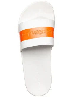 Calvin Klein Hausschuhe|Sandalen & Pantoletten^Pantoletten in Orange/ Weiß