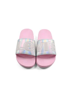 Levi´s Clogs & Pantoletten·Pantoletten^Pantoletten in Rosa/ Silber