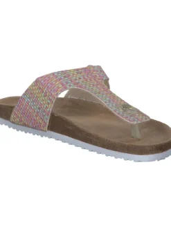 Supremo Clogs & Pantoletten·Pantoletten^Pantoletten in rose multi