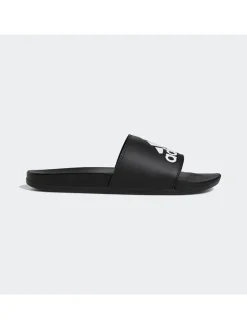 adidas Hausschuhe|Sandalen & Pantoletten^Pantoletten in Schwarz