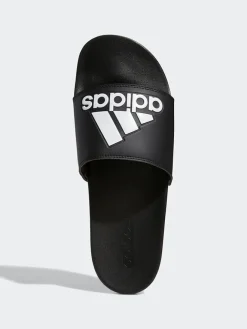 adidas Hausschuhe|Sandalen & Pantoletten^Pantoletten in Schwarz