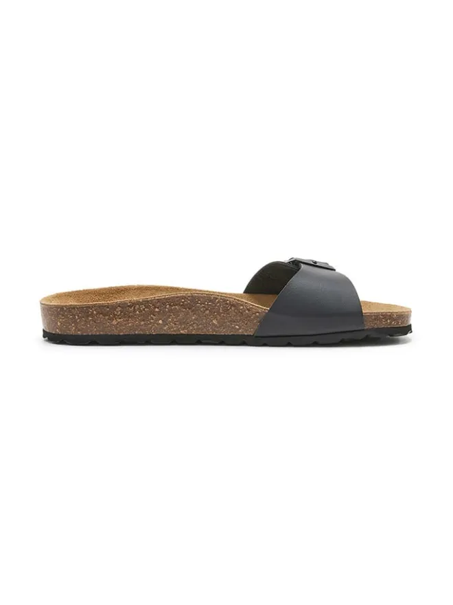 Pantoletten in Schwarz>Little Sky Hot