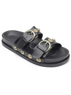 Sixth Sens Clogs & Pantoletten^Pantoletten in Schwarz