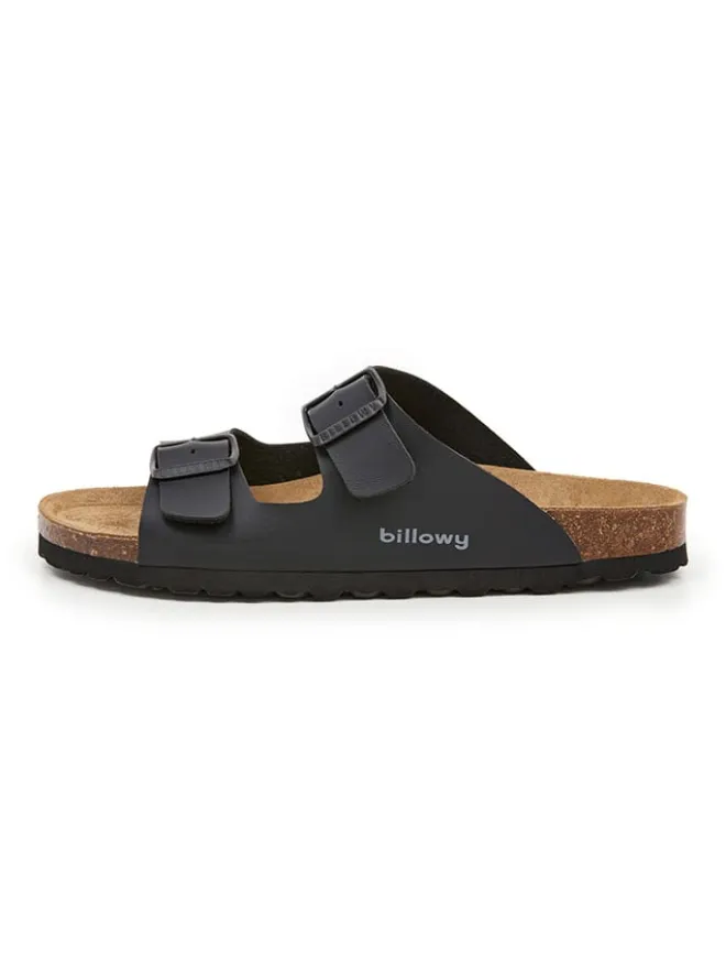 Pantoletten in Schwarz>billowy Hot