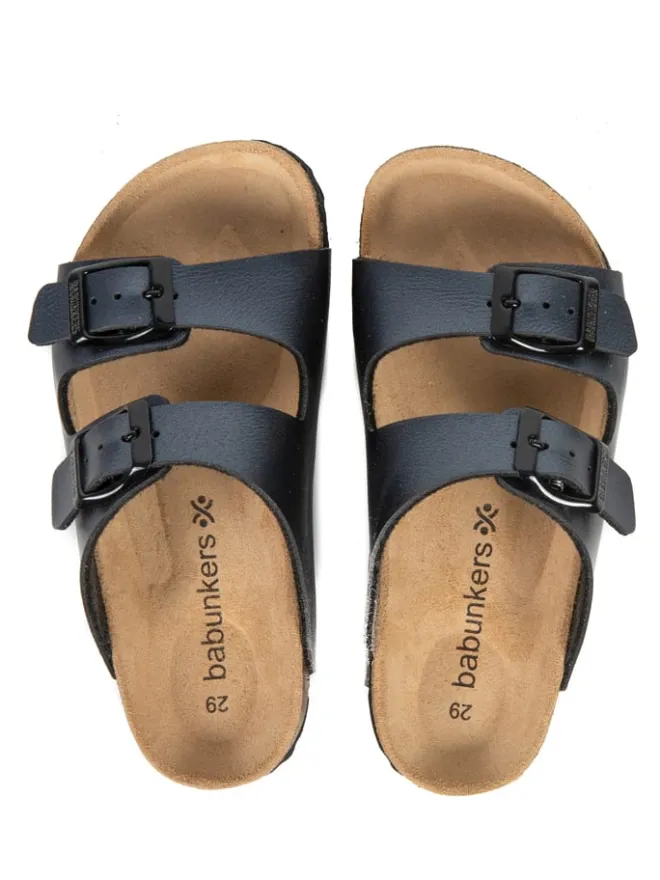 BABUNKERS Family Clogs & Pantoletten·Pantoletten^Pantoletten in Schwarz